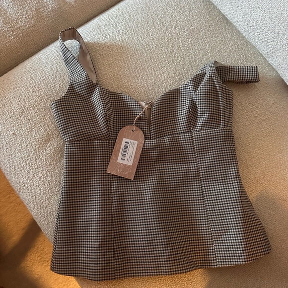 NWT MESHKI Stunning Lawry Top S - Picture 5 of 6